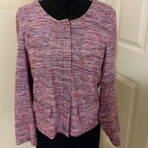JCrew Purple and Pink Blazer